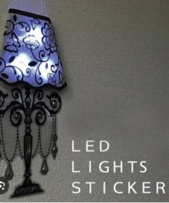 Lamp style sticker cell operated