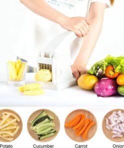 Potato Slicer Potato Cutter French Fries Cutter Machine For Kitchen Manual Vegetable Cutter