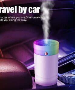 Air Humidifier Essential Oil Aroma Diffuser Nozzle With Coloful LED Light Ultrasonic Humidifiers Aromatherapy Diffuser Lamp