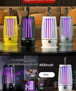 Portable Mosquito Killer Electric Mosquito  Lamp S USB Charging  For Indoor Outdoor Campingx