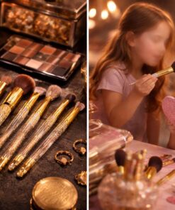 Creative Glitter Makeup Brush Set 7pcs