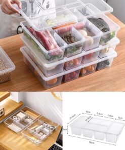 6 postion multi-purpose storage box