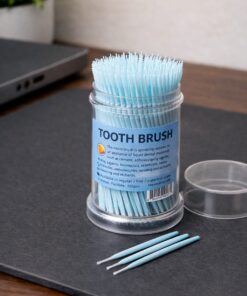 Achieve professional-level dental care with these high-quality micro applicator brushes( 200 Pcs )