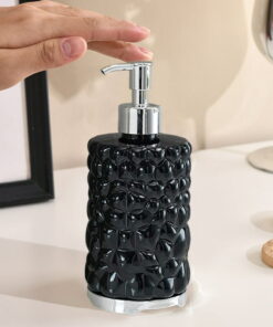 Modern Soap Dispenser Pump Container for Body Wash Skincare,Plastic Hand Dish Dispenser, For Kitchen, Bathroom and Bedroom
