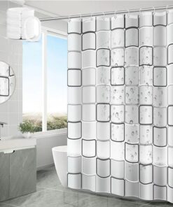 Shower curtain size 180cm/180cm