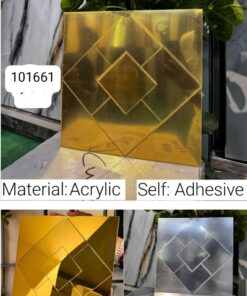 Wall sticking sheet size 30/30cm (Pack of 2)