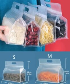 Cerail beg reusable leakproof 2pcs S, 2pcs M