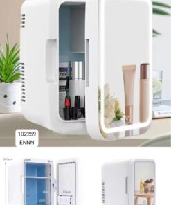 Fridge Cosmetics Refrigerator With Mirror and Led