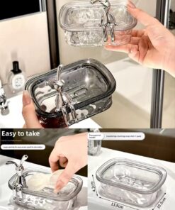 Acrilic soap dish