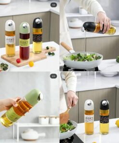 Oil bottle 500ml glass material