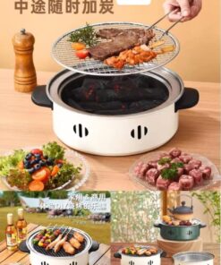 BBQ Grill Pan with Grill Net