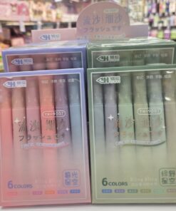 Newly Pack Off 6 Glitter Marker Set
