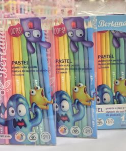 12 Piece Pastel Color Pencil