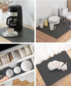 Pack Of 2 Dish Wash Dryer Kitchen Mat