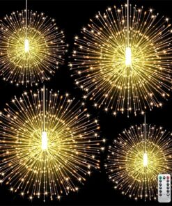 Outdoor Firework Light 120 LED Battery Operated Remote