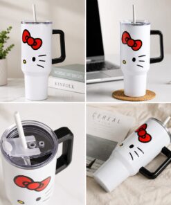 Stainless Steel Tumbler with Leak-Proof Lid