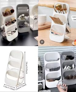 Multi-purpose holder white colour avial acrilic