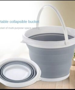 Silicone folding bucket 10 litre