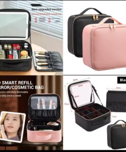 LED cosmetic organizer