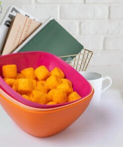 Ruby Plastic Bowl  (pack of 12)