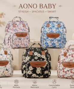 Stylish and spacious baby bag