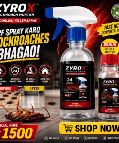 ZYROX Cockroach Hunter Spray Odourless Cockroach Killer Spray with 24 Hours Protection