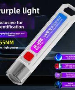 JC-205 UV Banknote Counterfiet Note Checking Torch