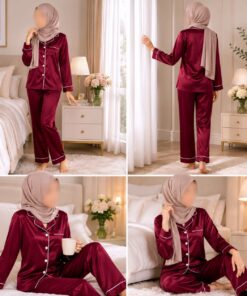 Luxury Silk Night Suit