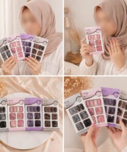96-piece press-on nail set 2box