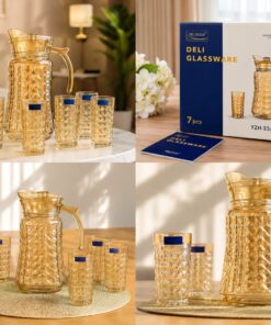 7 Pcs Delisoga jug & glass Set