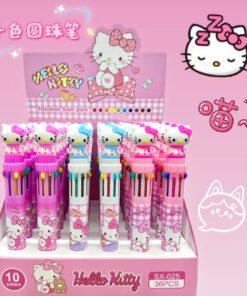 Cartoon characters 10 color pen 2pcs