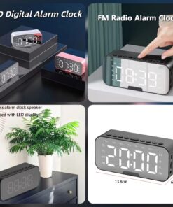 Led Digital Alarm Clock With FM Radio