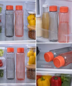Double Summer Water Bottle (1000ml)   (Pack of 2)