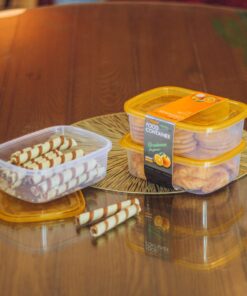 Crisper Food Container  (Pack of 3 )