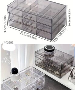 Jewellery box 3 layer acrylic