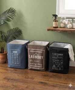 Square Loundry basket size 35 /48cm