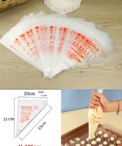 Pastry Piping Sleeves Leak Disposable Bag