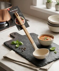 Non stick spoon  with wooden