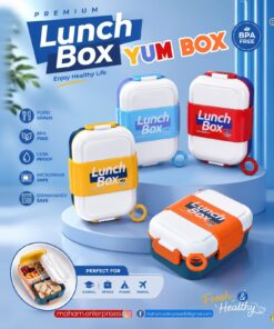 YUMBOX Lunch Box (3 Compartment Kids Lunch Box)